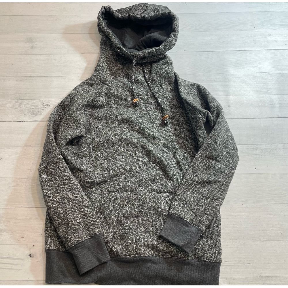 TENTREE Hoodie Womens Small Dark Grey Pullover Sweatshirt Ten Tree 10 XS